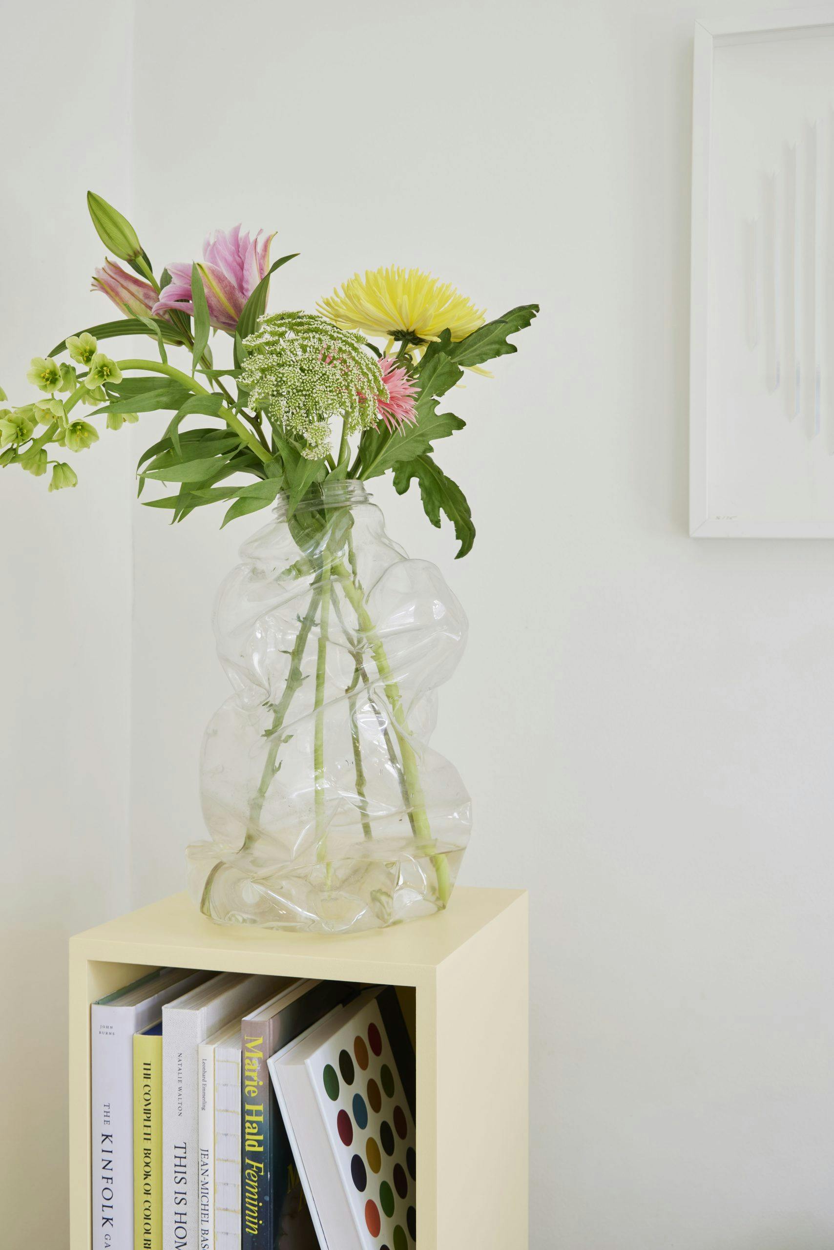 PukPoppelgade230808 Blomster i gjennomsiktig vase